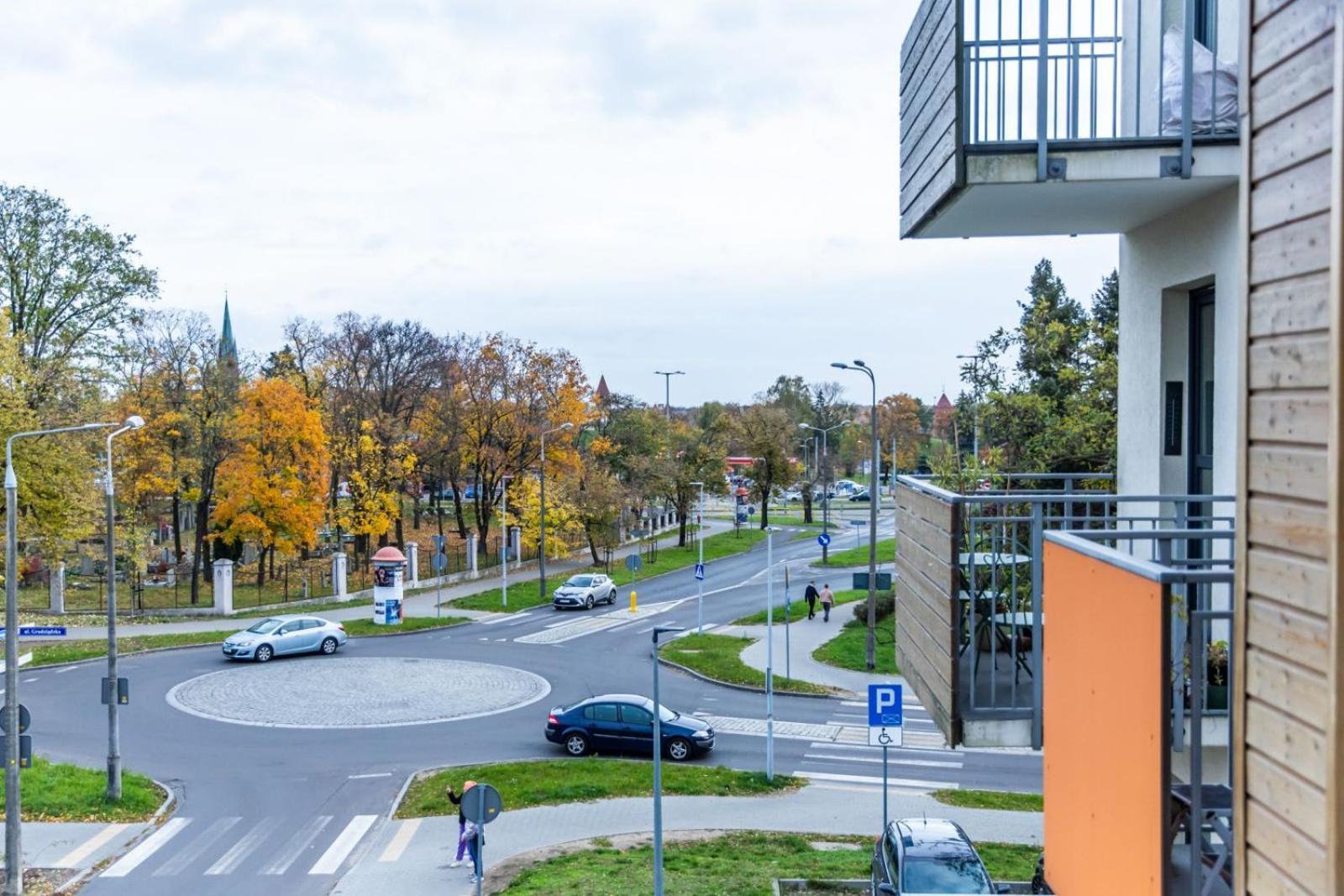 Solar Apartments I Stare Miasto 10Min I Priv Parking Free I Winda I Balkon Stary Toruń Eksteriør billede